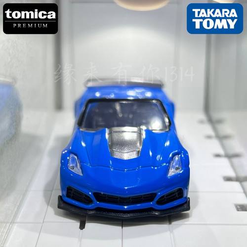 日本进口TAKARA多美卡红白盒系列A0-06 克尔维特ZR1 合金仿真模型 - 图2