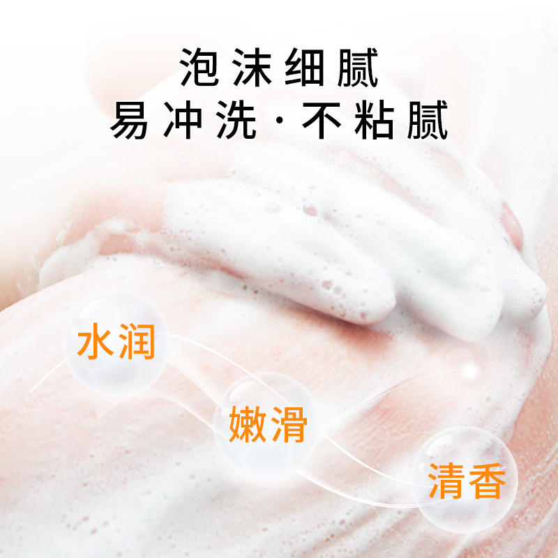 郁美净香草专卖店郁美净身体乳橄榄沐浴乳补水女男士保湿滋润香味持久正品品牌3