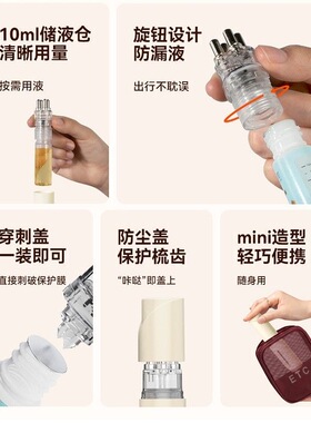 头皮上药器定量1m对接米诺精灵瓶