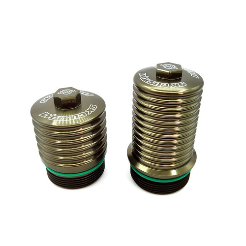 汽车改装DSG-6/7变速箱滤芯盖阳极氧化铝合金散热壳 用于大众奥迪 - 图0