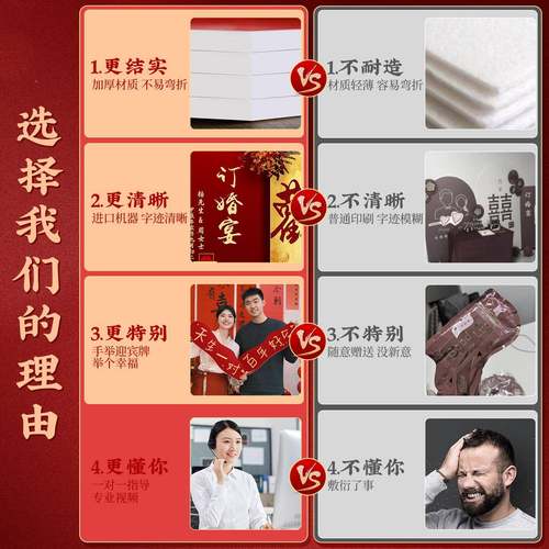 t新中式8542婚背布置装饰高级大气场景全套摆件用品道具定制订k板 - 图3