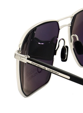 保时捷偏光遮阳多边形男休闲墨镜