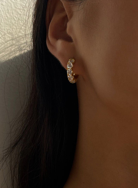 wearring宋智雅同款圈圈ins宝石