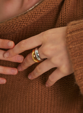 WEARRING弧形不规则戒指