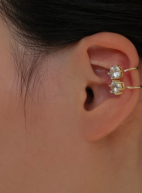 wearring超闪耳夹夏天百搭简约