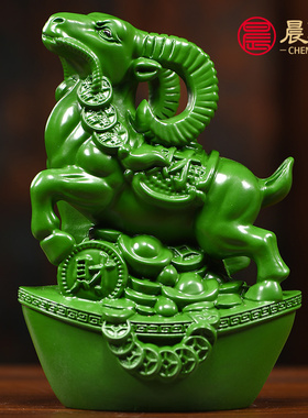 木雕十二生肖摆件一套实木雕刻鼠