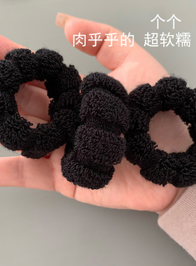 软糯大弹力发绳柔软护发皮筋