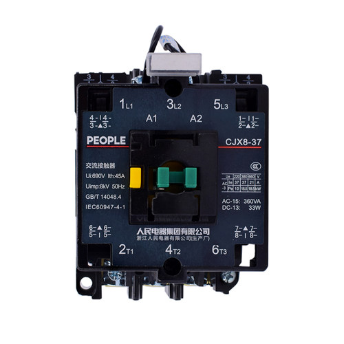 人民电器集团交流接触器CJX8-9 12 B9B12B16 30-10 01 220/380v - 图1
