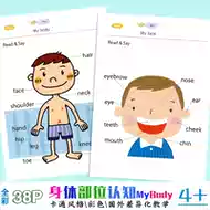 认识身体部位 新人首单立减十元 21年8月 淘宝海外