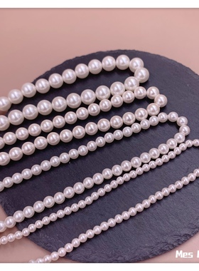 法式锁骨链小众复古珍珠锁骨链女