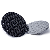 (new honeycomb sandstone strainer) Car wash bucket Gravel strainer Two buckets of water washed car anti-scraping mesh transparent bucket