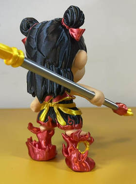 3D打印一体哪吒魔童降世手办