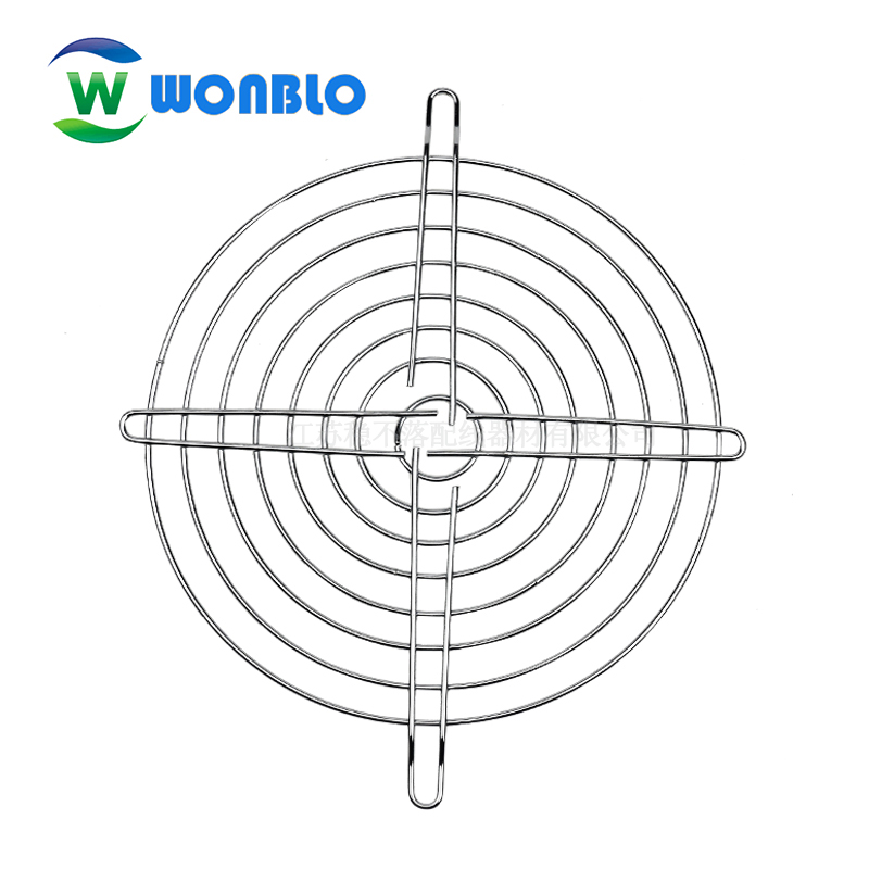 金属防护网60 80 92散热风扇铁网罩轴流风机铁网保护罩圆形铁丝网 - 图1