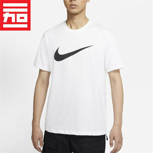 NIKE耐克男夏款休闲经典LOGO运动百搭透气短袖T恤DC5095- BV0628 - 图1