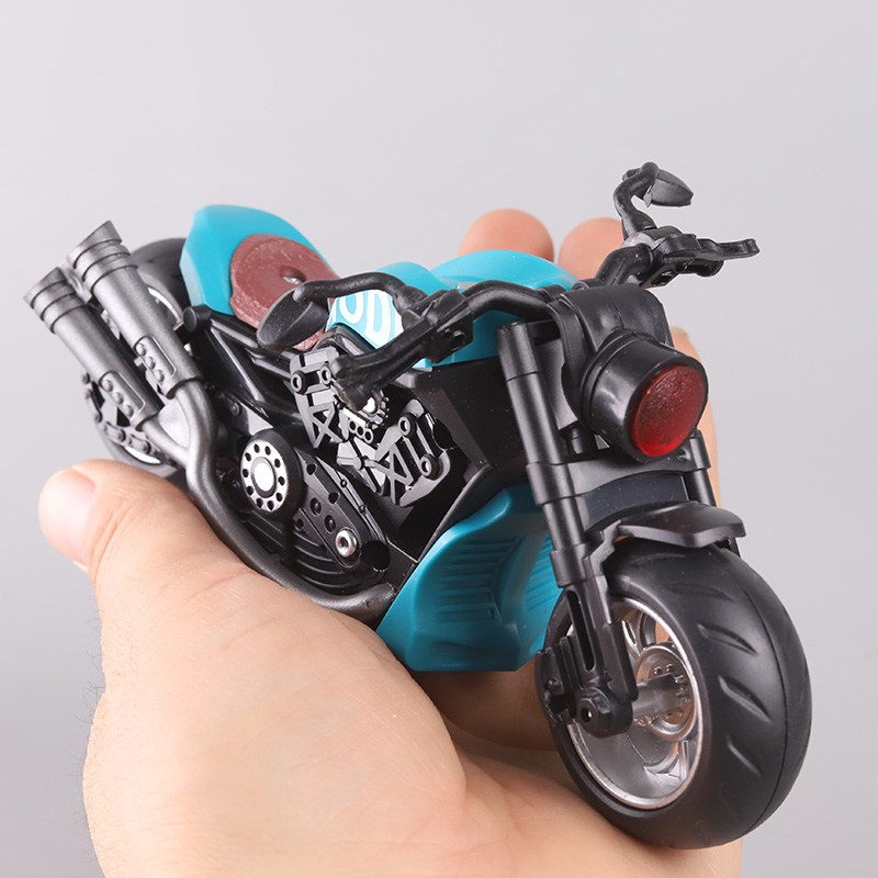 儿童惯性摩托车模型仿真哈雷玩具车仿真巡航小摩托男孩宝宝小汽车 - 图1