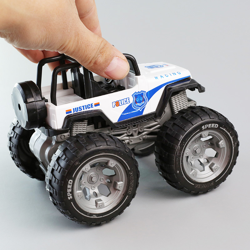 大号警车玩具儿童仿真大脚战警车男孩宝宝惯性敞篷吉普攀爬越野车,淘宝优惠券,粉丝福利购,淘宝优惠卷