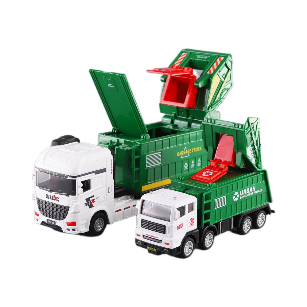 仿真城市运输车垃圾桶大号惯性环卫垃圾车玩具车儿童工程车男孩,淘宝优惠券,粉丝福利购,淘宝优惠卷