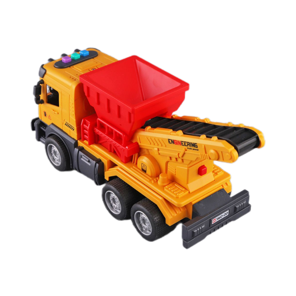儿童惯性音乐传送带履带运运沙车开门玩具车仿真电动传送带工程车,淘宝优惠券,粉丝福利购,淘宝优惠卷