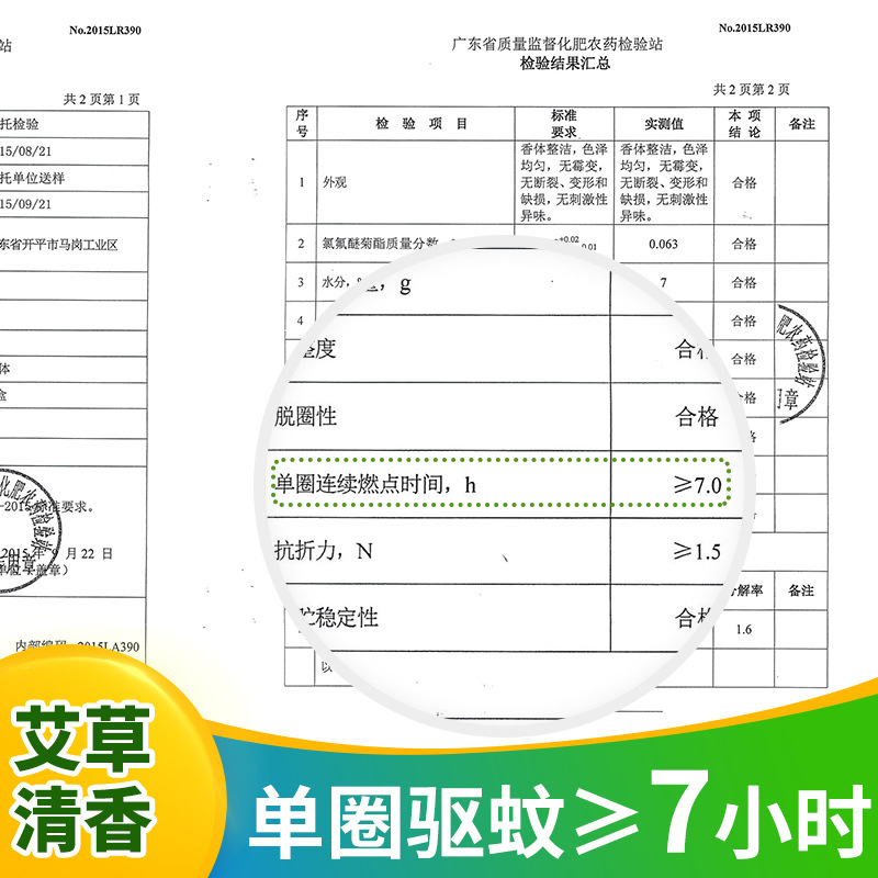 达豪蚊香艾草清香型30圈实惠家庭装家用室内持久驱蚊灭蚊盘香户外 - 图1