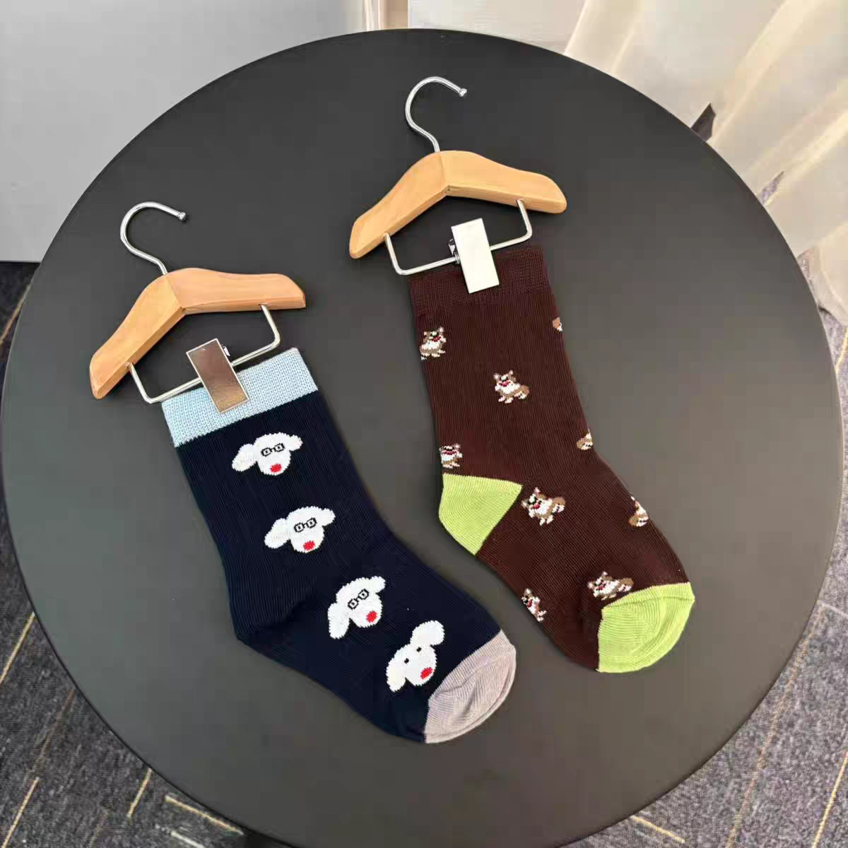 童袜卡通动漫可爱儿童袜子男女宝宝四季纯棉中筒袜百搭 - 图1