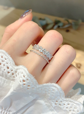 千亿少女食指欧美戒指insins潮