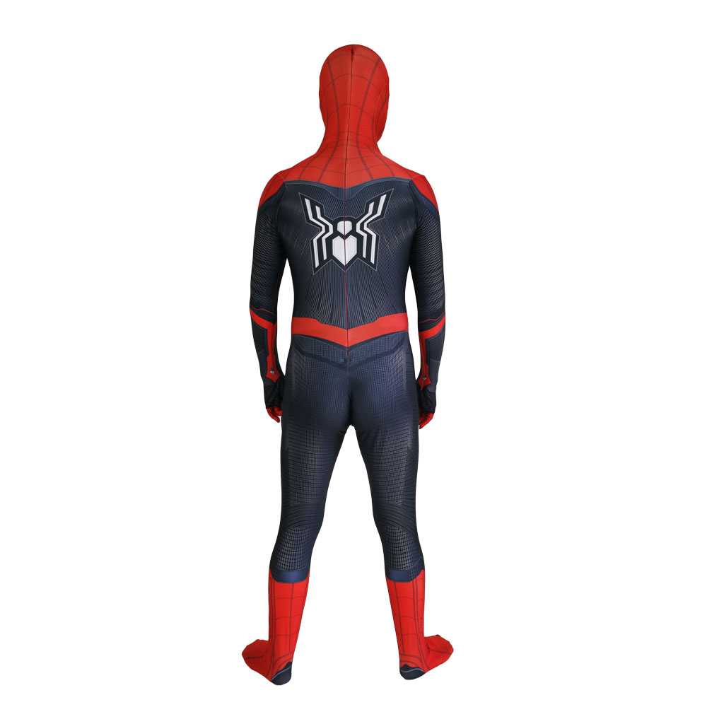 儿童Spiderman Far From Home蜘蛛侠:英雄远征Cosplay连体紧身衣 - 图3