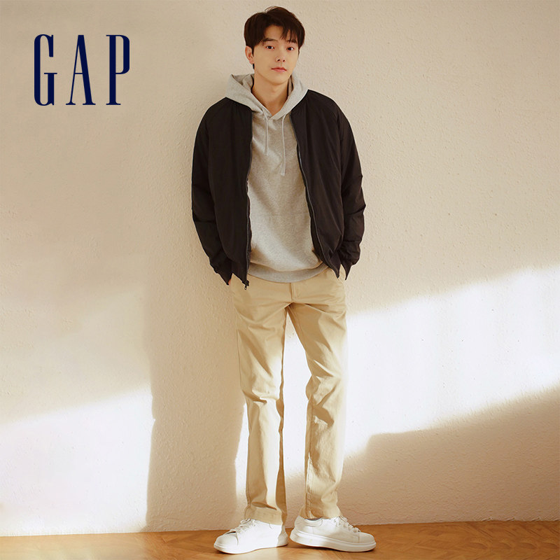 gap男装直筒500359春季通勤工装裤 Gap休闲裤