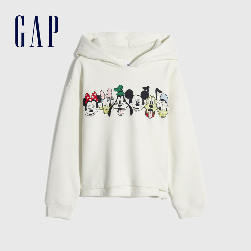 【迪士尼联名】gap女童抓绒春季卫衣 Gap卫衣/绒衫