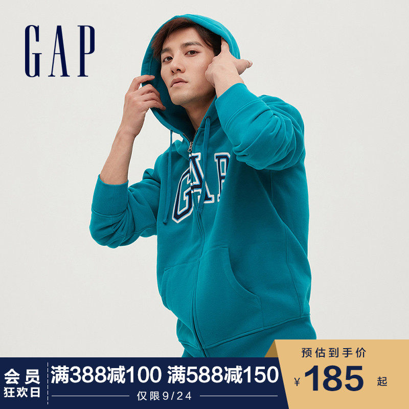gap男装女装情侣装logo秋季卫衣 Gap卫衣
