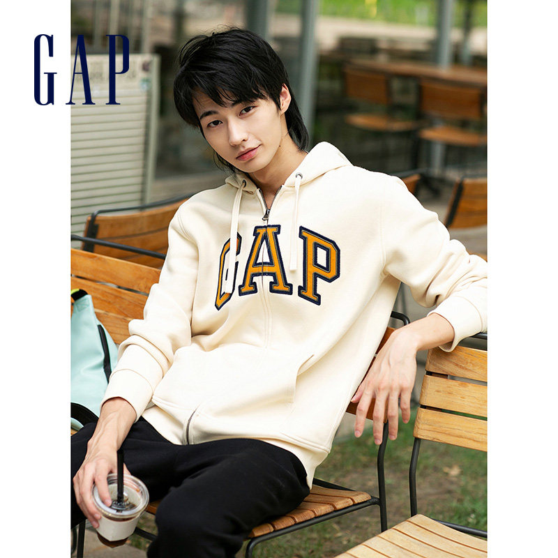 gap男女同款碳素软磨抓绒秋冬卫衣 Gap卫衣