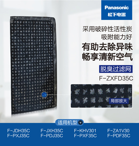 松下空气净化器滤网F-ZXMS70C/F-ZXFP35C/F-ZXFD35C/F-ZXRS110C - 图2