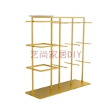 Золотое нижнее белье, стенд, двусторонние шорты, бюстгалтер