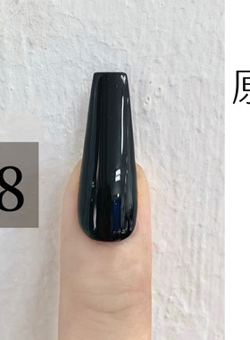梨花姬光疗窄梯梯形甲片