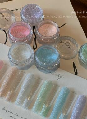 AONNAIL【碎钻粉】夏日新款超闪超细碎碎冰美甲碎钻粉【C】