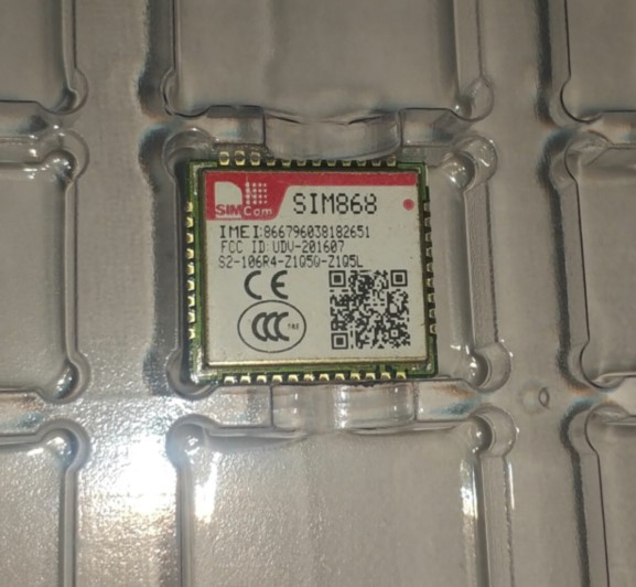 SIM868 GSM/GPRS/蓝牙/GPS模块GPS防盗LBS基站定位SIMCOM全新原装 - 图0