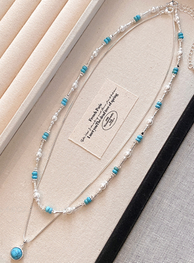 串珠项链女2025新款高级感