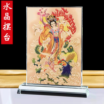 Nine days Xuan Fairy Fairy portrait Portrait Mercy of the Virgin Mothers Lady of the Promise of the Statue of Wonderland The Ancestral Statue of the Ancestral Statue of the Lord of Heaven
