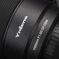 Защитная пленка для экрана фотокамеры 适用于永诺50mmf1.8s索尼fe口全画幅镜头保护贴膜贴纸贴皮磨砂3m
