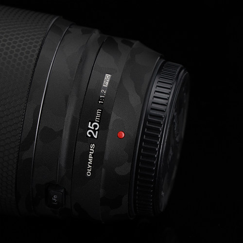 美本堂 适用于奥林巴斯25 F1.2Pro镜头保护贴膜Olympus 25-1.2贴纸迷彩3M - 图2