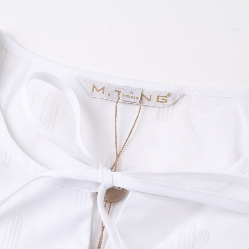 美之藤2018春秋新款韩版七分袖衬衫 美之藤衬衫