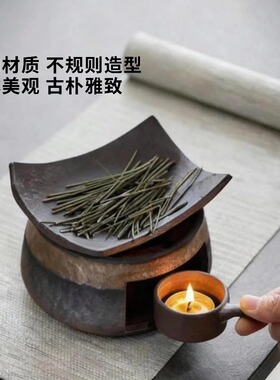 粗陶香薰炉家用茶道香薰炉