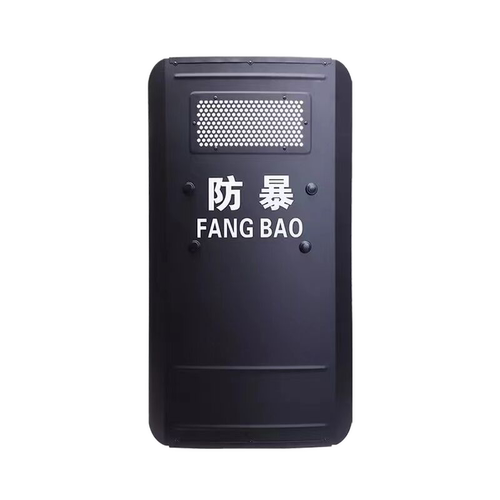 防爆盾金属防暴防砍防刺盾牌安保护卫透明视窗手持加厚铝合金盾牌 - 图3