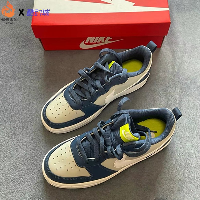 狐狸家 Nike Court Low 2海军蓝男女低帮运动休闲板鞋bq5448-016-图2