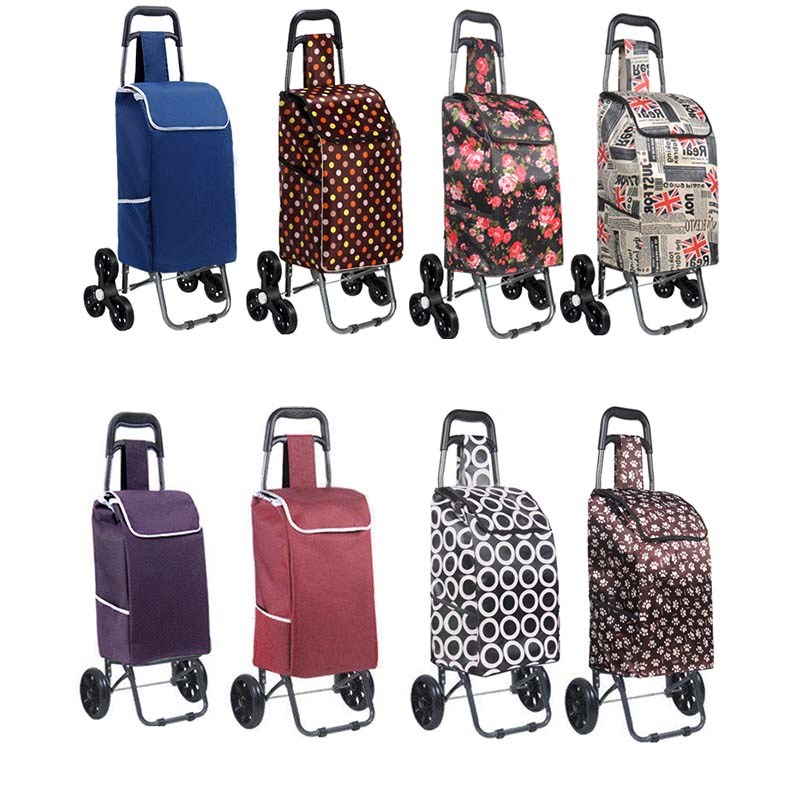 923176 Portable folding shopping cart trolley shopping bag-图3