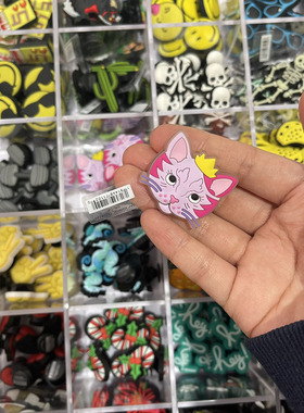 crocs洞洞鞋花正品可爱卡通