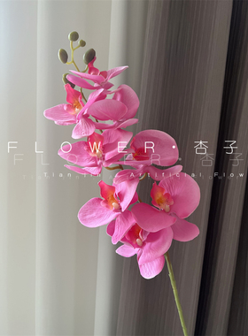 备婚蝴蝶兰仿真花丝网印