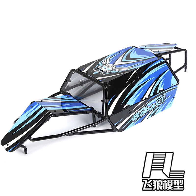 若凡BAJA 5B 1/5汽油车 GT金属猪笼车壳 PC材料 涂装版 852301 - 图2
