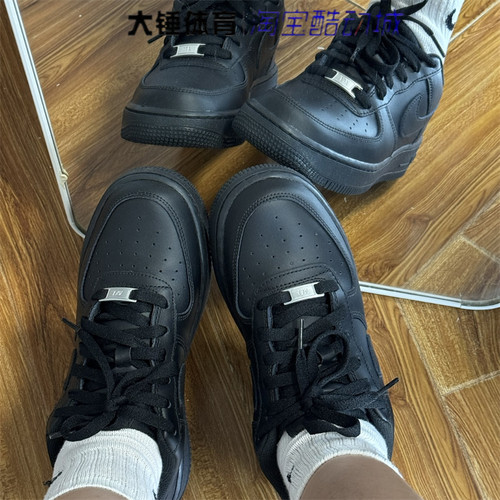 特价耐克/NikeAir Force 1 Low AF1低帮黑色运动休闲鞋DH2920-001 - 图1