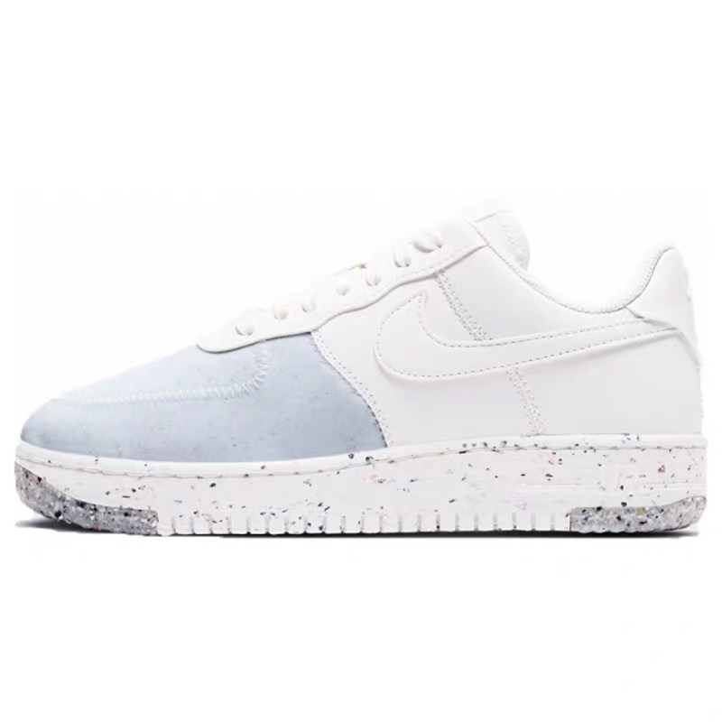 Nike耐克Air Force 1 AF1空军一号白蓝黄泼墨女子板鞋 CT1986-100-图3