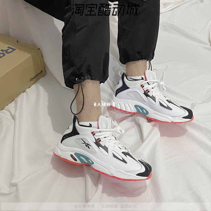 锐步老爹鞋Reebok DMX 1200男女复古运动休闲老爹鞋DV9232 CN7590 - 图2